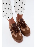 Dámske tenisky na platforme s remienkami Camel Kaya Dámske tenisky na platforme s remienkami Camel Kaya