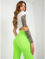 Dámske legíny EM LG 725.11 fluo zelená - FPrice