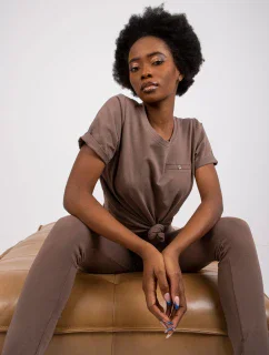 Tričko RV TS 4838.73P hnedá