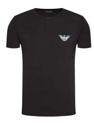 Pánske tričko krátky rukáv - 110853 2R525 00020 - čierne - Emporio Armani Pánske tričko krátky rukáv - 110853 2R525 00020 - čierne - Emporio Armani