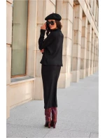 Sukňa SPO043 čierna - Roco Fashion