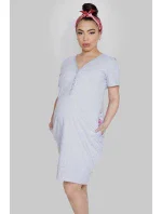 Tehotenská a dojčiace nočná košeľa MAMA DRESS