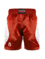 MASTERS SBOX-MFE boxerské šortky červené XS