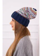 Dámska čiapka Feba K330 navy blue