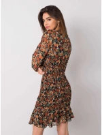 Šaty 328 SK 50024.52 čierna a béžová