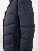 Kabát D51160XB44540A3 tmavomodrý