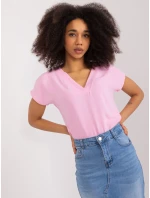 Blúzka RV BZ 9645.28X svetlo ružová