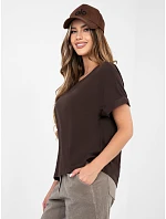 Blúzka RV BZ A1185.19 tmavohnedá