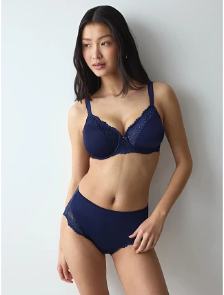 Dámska podprsenka Ladyform Soft T W01 Admiral tmavomodrá – TRIUMPH