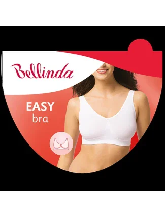Dámska podprsenka bez kostíc športového typu EASY BRA - Bellinda - biela Dámska podprsenka bez kostíc športového typu EASY BRA - Bellinda - biela