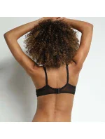 Dámska čipková podprsenka DIM GENEROUS BRODERIE UNDERWIRE BRA - DIM - čierna Dámska čipková podprsenka DIM GENEROUS BRODERIE UNDERWIRE BRA - DIM - čierna