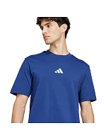 Pánske tričko adidas Essentials Small Logo Single Jersey blue JF1093