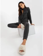 Pyžamo BR PI 9124 tmavo šedé