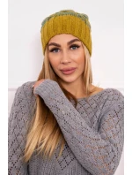 Paris fleecová čiapka K213 kivi+turquoise