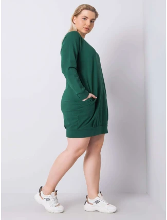 Šaty RV SK 6296.99 tmavo zelená