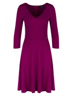 Dámske šaty M709 fuchsiové - Figl