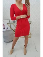 Tehotenské šaty 8317 červené - Kesi Tehotenské šaty 8317 červené - Kesi