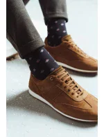 Ponožky k obleku - so vzorom 056