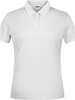 Daiber JN 791 Dámske piqué polo 02.0791 biele