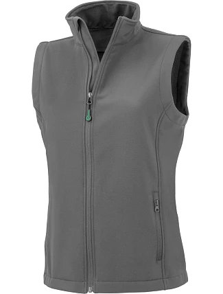 Result R 902F Dámska dvojvrstvová softshellová vesta „Printable“ 30.902F workguard grey Result R 902F Dámska dvojvrstvová softshellová vesta „Printable“ 30.902F workguard grey