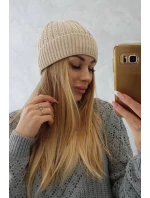 Tenká čiapka Veronica K249 béžová