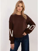 Mikina MI BL M5975.26P hnedá