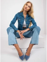 Dámska bunda RO KR CKT 4007 modrá Dámska bunda RO KR CKT 4007 modrá