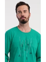 Pánske dlhé pyžamo Tetris