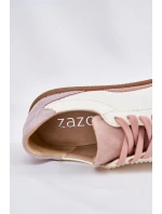 Dámske kožené tenisky Zazoo N1220 White