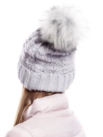 Dámska čiapka AT CZ 1716501 svetlo šedá