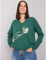 Blúzka RV BZ 7276.77 tmavo zelená