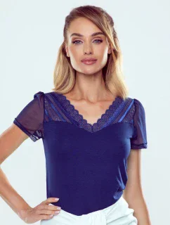 Blúzka Elois námornícka modrá - Eldar