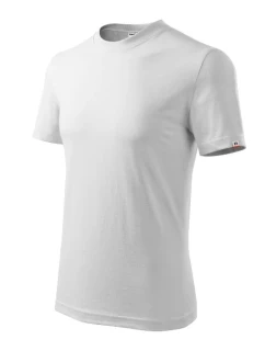 Base tričko unisex white 00 (štítok značky)