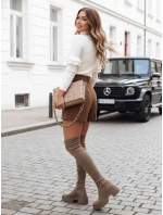 Dámsky sveter BUFALO ecru FashionStreet MY1415