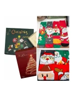 Ponožky WiK M898 Merry Christmas Box A'4 35-46