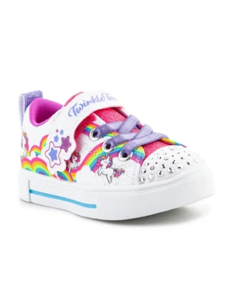 Skechers S-Lights Girls Twinkle Sparks Jumpin Clouds Jr 314809N-WMLT