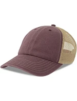 Atlantis Headwear Teon 6-panelová čiapka Vintage Trucker 33.0303 bordová/khaki Atlantis Headwear Teon 6-panelová čiapka Vintage Trucker 33.0303 bordová/khaki