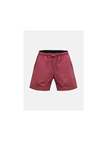 Dámske šortky PEAK PERFORMANCE W Outdoor Cargo Shorts, červené Dámske šortky PEAK PERFORMANCE W Outdoor Cargo Shorts, červené