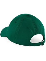 Beechfield B 59 6-panelová bejzbalová čiapka „Authentic“ 53.0059 fľaškovozelená