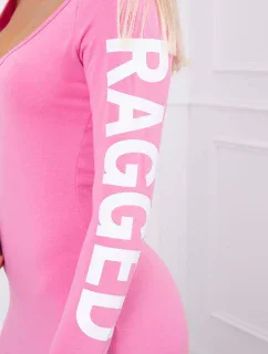 Otrhané svetlo ružové šaty