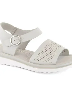 Šnurovacie sandále W SK082H beige - Serio Leone