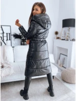 Dámsky kabát LINA black FashionStreet TY3109 Dámsky kabát LINA black FashionStreet TY3109