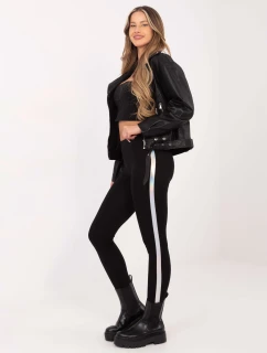 Legíny RV LG R4766.06 čierna a strieborná