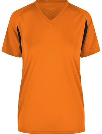 Daiber JN 316 Dámske bežecké tričko 02.0316 oranžové/čierne Daiber JN 316 Dámske bežecké tričko 02.0316 oranžové/čierne