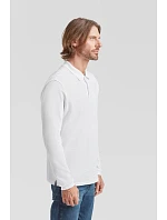 Fruit of the Loom Premium Polo LSL Piqué – polo s dlhým rukávom 16.3310 biela Fruit of the Loom Premium Polo LSL Piqué – polo s dlhým rukávom 16.3310 biela