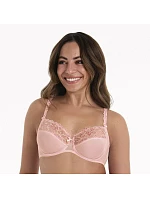 Suzette podprsenka s kosticami 5252 wild rose - RosaFaia