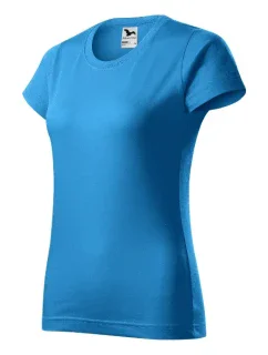 Základné tričko dámske šnorchlovacie modré