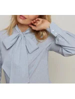 Dámska košeľa Kokarda Modro-biela - Bubala