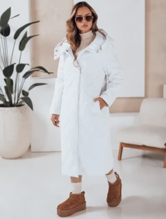 Dámska zimná bunda LIKEMIRA prešívaná biela FashionStreet TY4928
