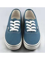 Svetlomodré dámske šnurovacie tenisky (A8865)